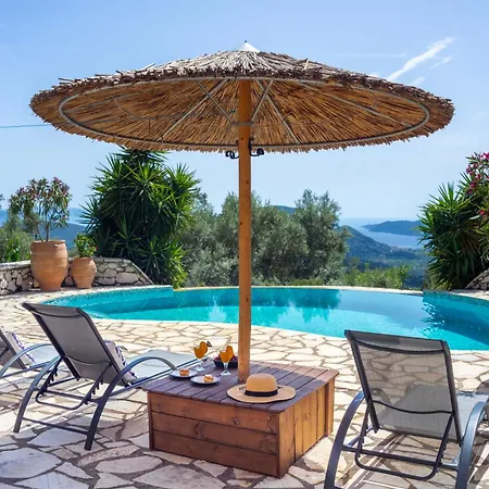 Arapaki Secret Garden, Ground Floor Deluxe Suite, Private Pool, Sauna, Sea View Vournikas